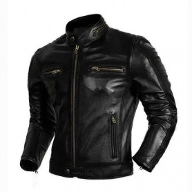 Áo khoác da nam đẹp mẫu mới AKN262