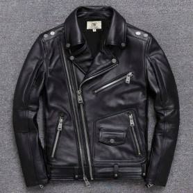 Áo khoác da nam biker jacket AKN265