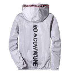 Áo khoác dù nam có nón xếp gọn